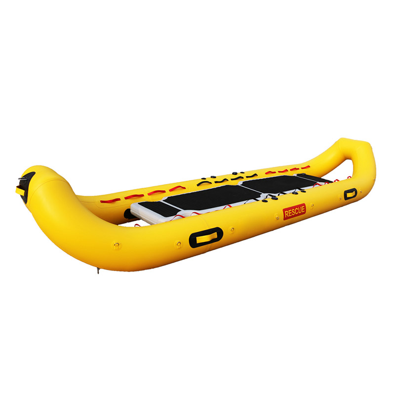 Rettungsinsel in Bananenform